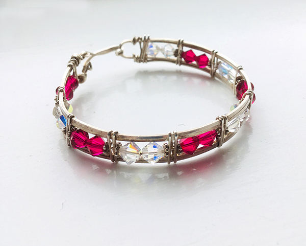 Swarovski Crystal Angelic Red Bracelet 5446006