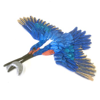 Kingfisher 3D Wall Sculpture